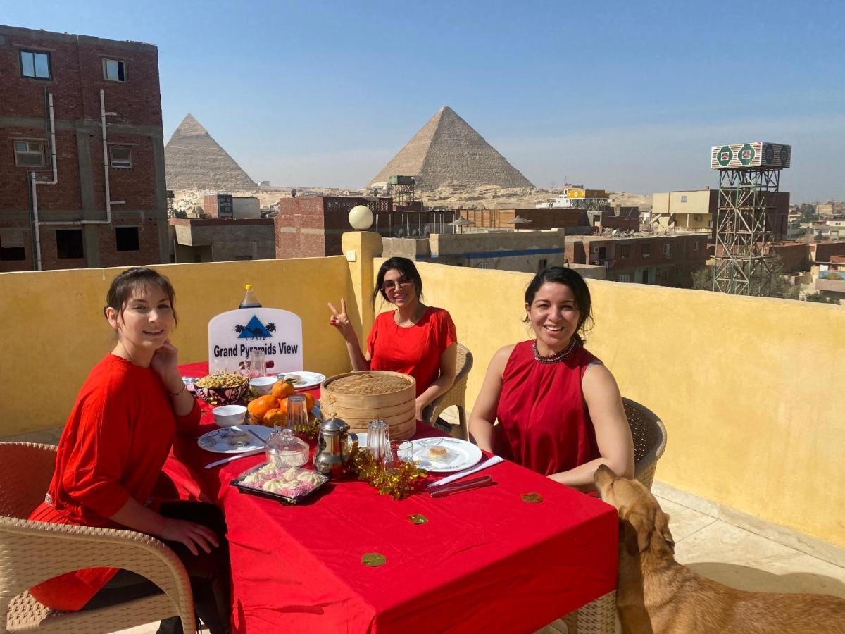 Grand Pyramids View Hotel Kair Zewnętrze zdjęcie