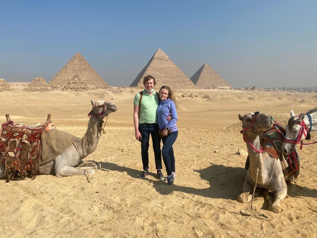 Grand Pyramids View Hotel Kair Zewnętrze zdjęcie